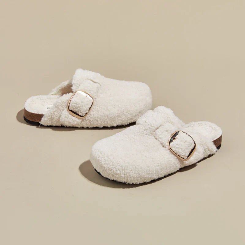 Alpa Cozy Lamb Wool Mules - Weston Fletcher