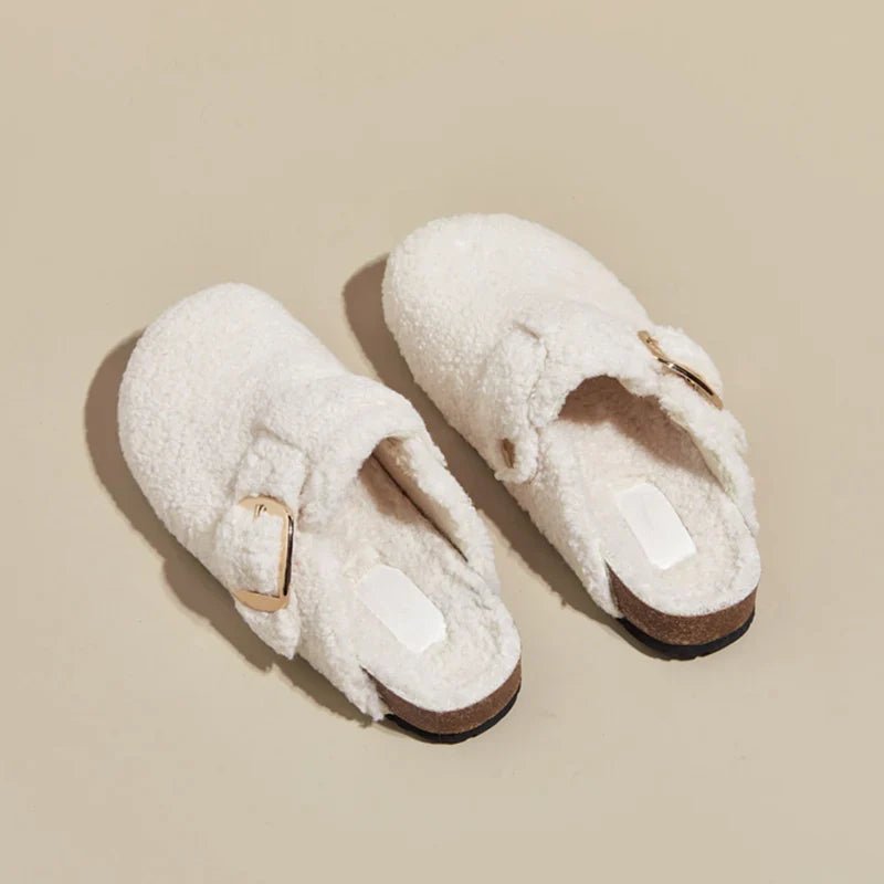 Alpa Cozy Lamb Wool Mules - Weston Fletcher