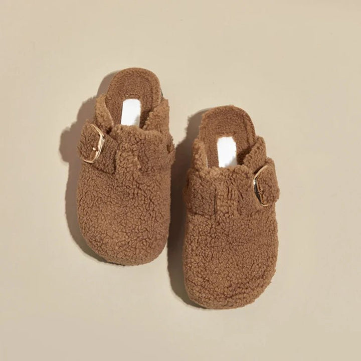 Alpa Cozy Lamb Wool Mules - Weston Fletcher