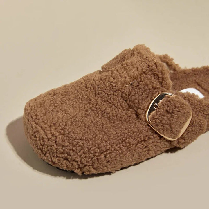 Alpa Cozy Lamb Wool Mules - Weston Fletcher