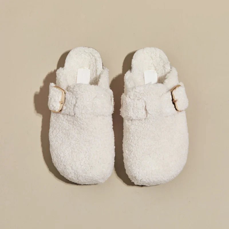 Alpa Cozy Lamb Wool Mules - Weston Fletcher