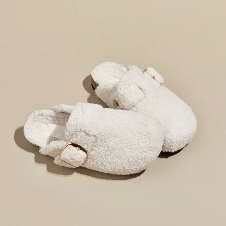 Alpa Cozy Lamb Wool Mules - Weston Fletcher