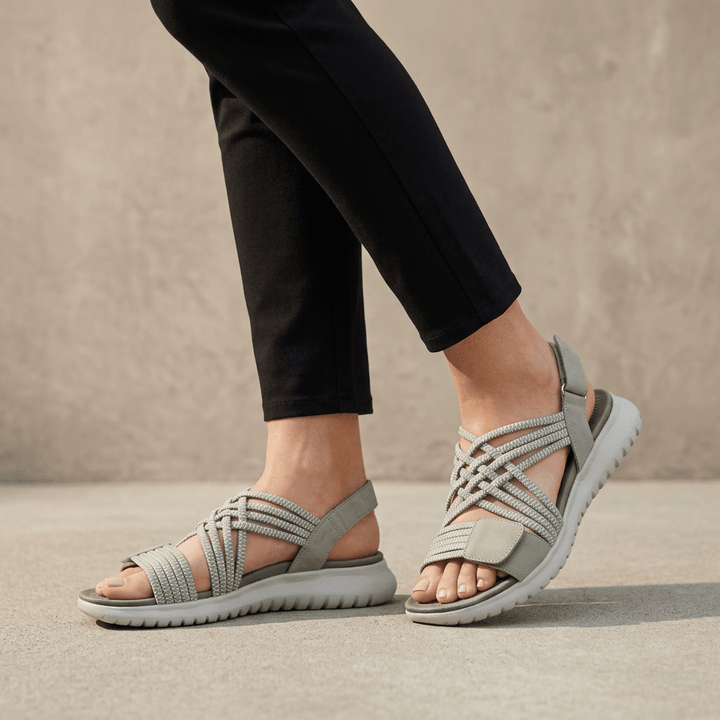 Arvienne Orthopedic Sandals with Cushioned Athletic Sole - Weston Fletcher