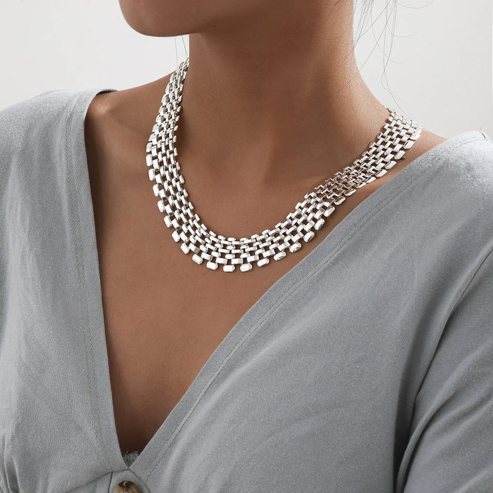 Astra Radiant Mesh Necklace - Weston Fletcher