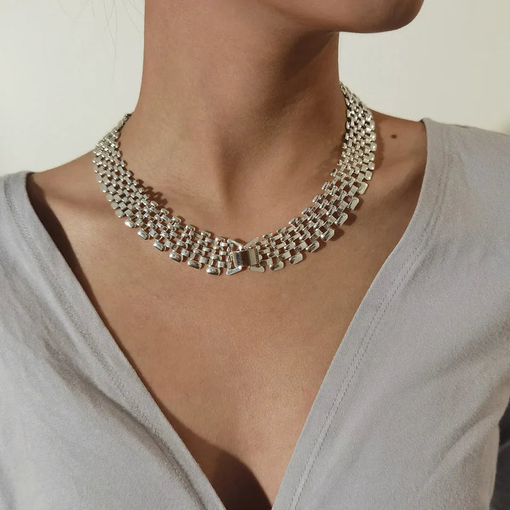 Astra Radiant Mesh Necklace - Weston Fletcher