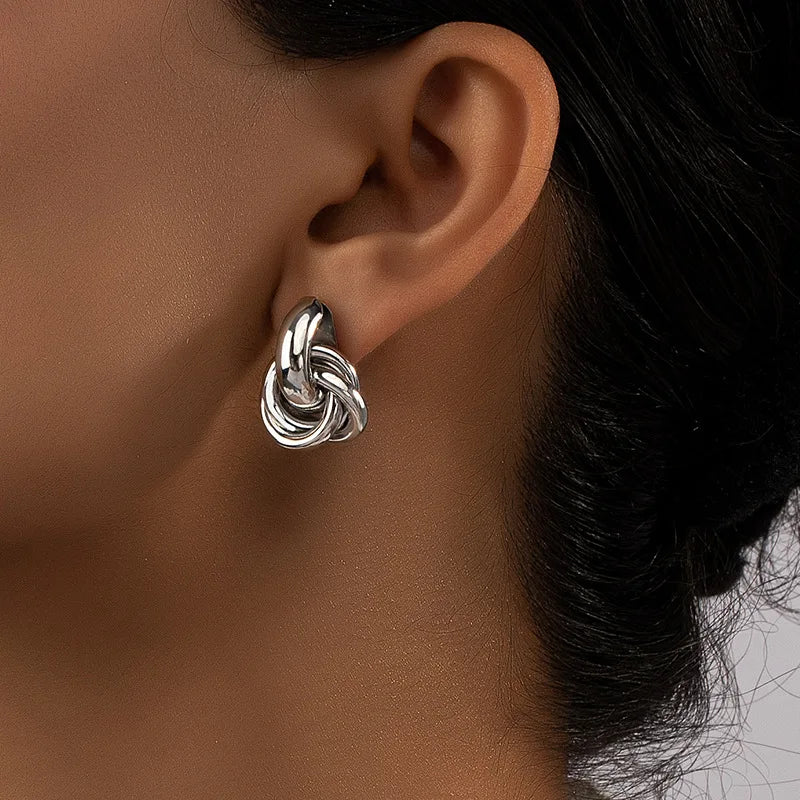 Atomica Mini Hoop Earrings - Weston Fletcher