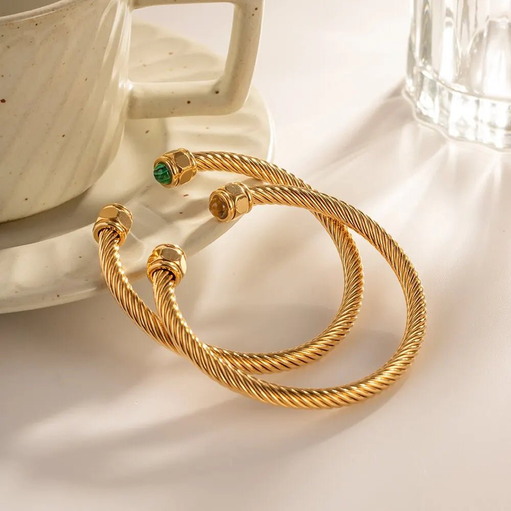 Aurette Gold - Plated Bracelet - Weston Fletcher