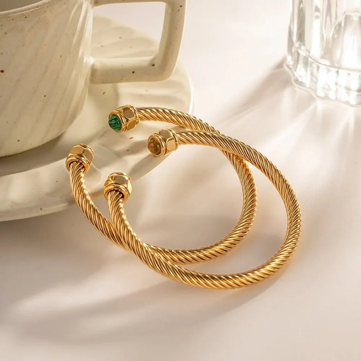 Aurette Gold - Plated Bracelet - Weston Fletcher