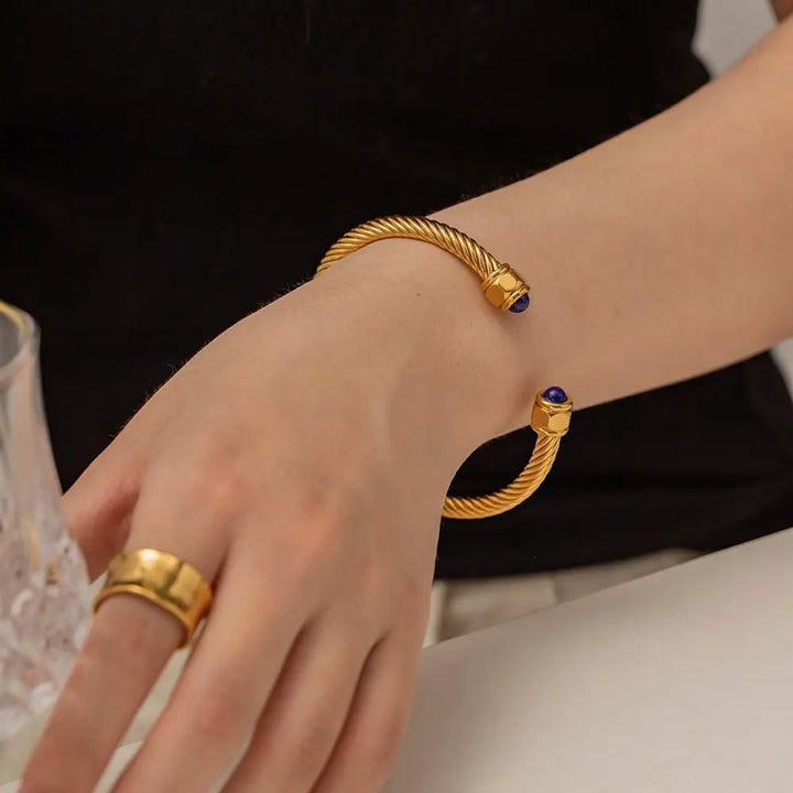 Aurette Gold - Plated Bracelet - Weston Fletcher