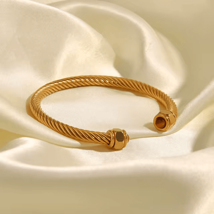 Aurette Gold - Plated Bracelet - Weston Fletcher