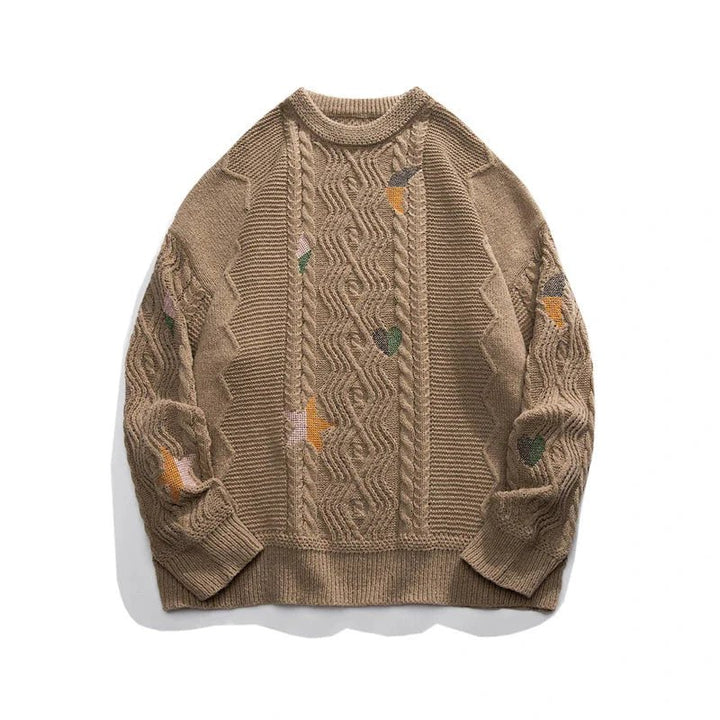 Autumn Crest Embroidered Sweater - Weston Fletcher
