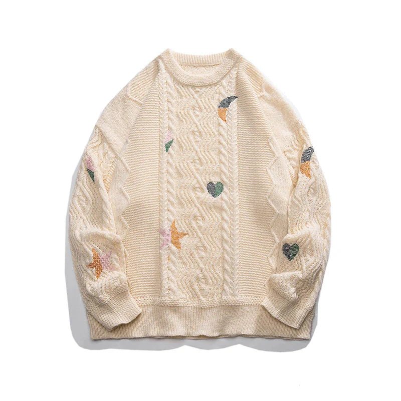 Autumn Crest Embroidered Sweater - Weston Fletcher