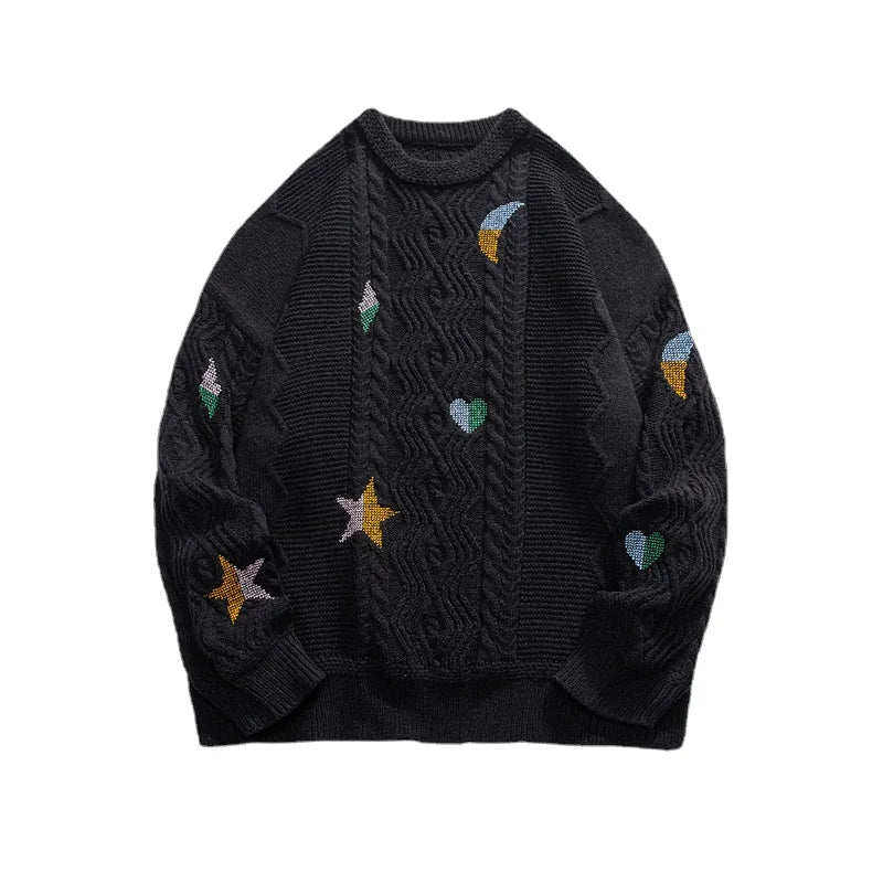 Autumn Crest Embroidered Sweater - Weston Fletcher