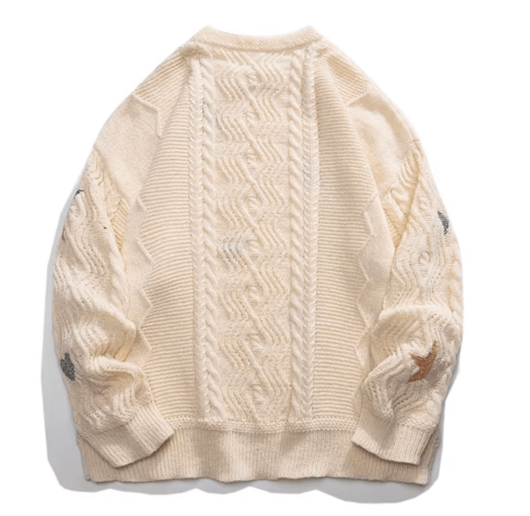 Autumn Crest Embroidered Sweater - Weston Fletcher
