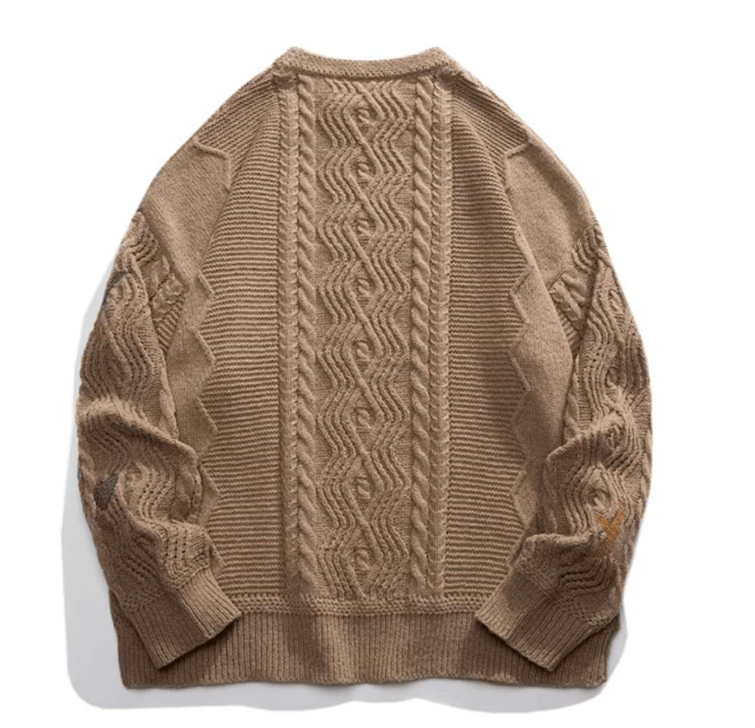 Autumn Crest Embroidered Sweater - Weston Fletcher