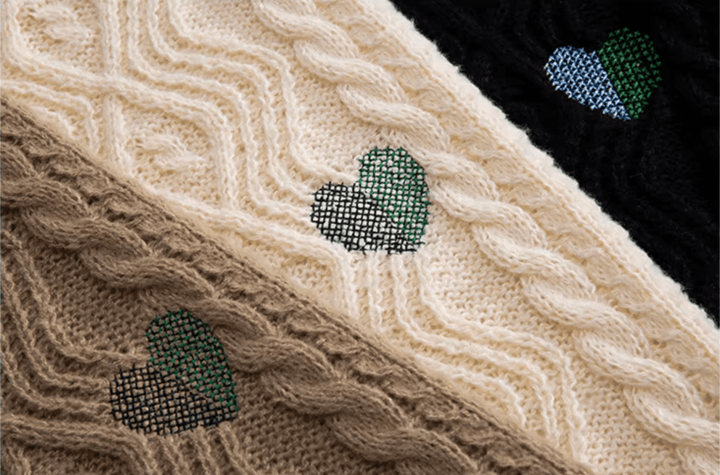 Autumn Crest Embroidered Sweater - Weston Fletcher