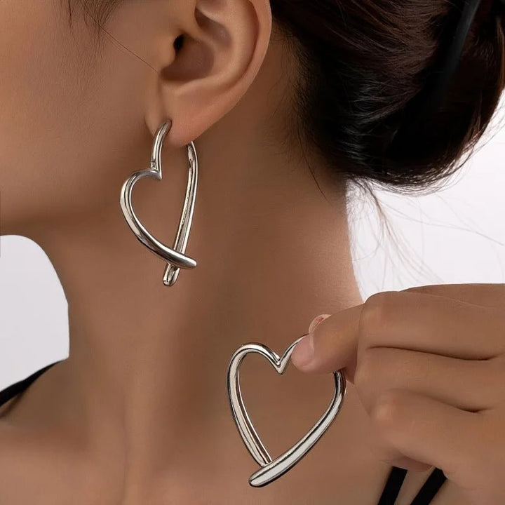 Azira Fluid Heart Earrings - Weston Fletcher