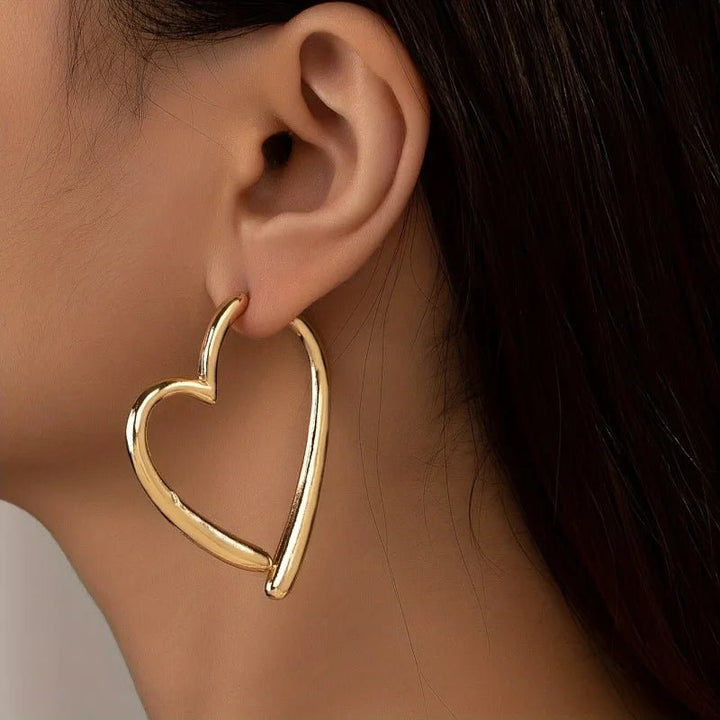 Azira Fluid Heart Earrings - Weston Fletcher