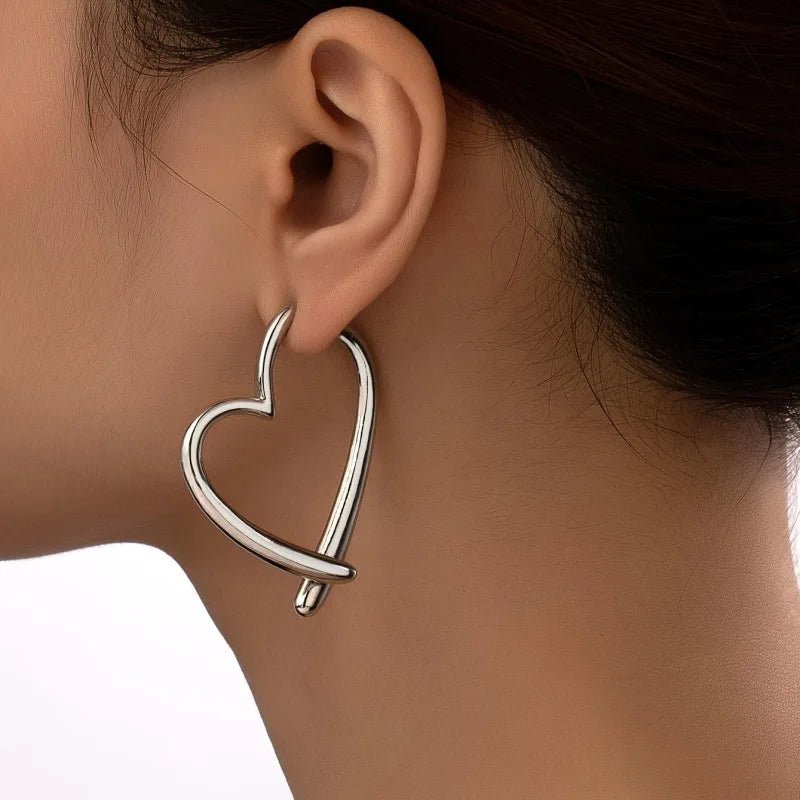 Azira Fluid Heart Earrings - Weston Fletcher