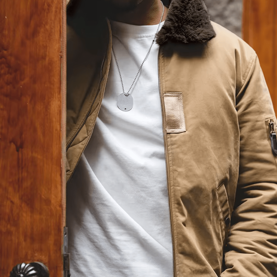 B - 15 Retro Bomber Jacket - Weston Fletcher