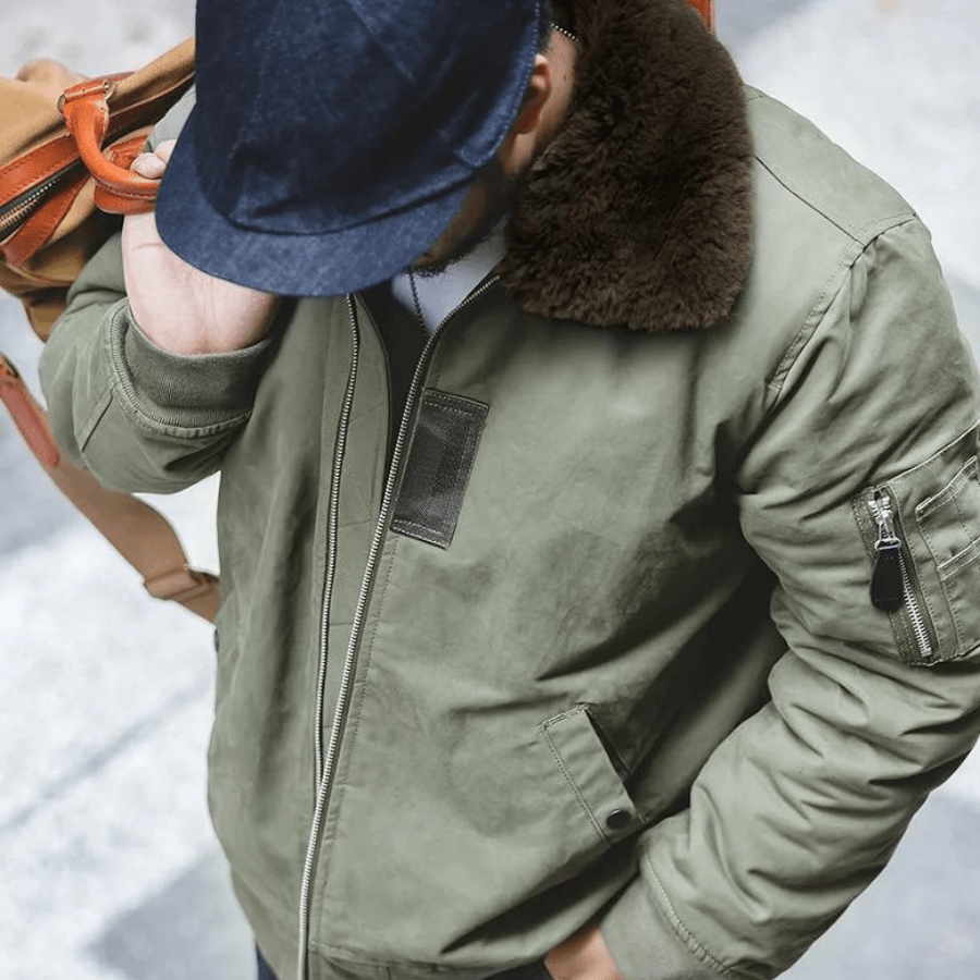 B - 15 Retro Bomber Jacket - Weston Fletcher