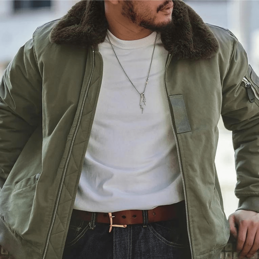B - 15 Retro Bomber Jacket - Weston Fletcher