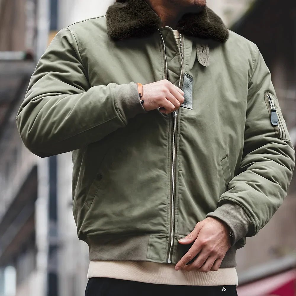 B - 15 Retro Bomber Jacket - Weston Fletcher