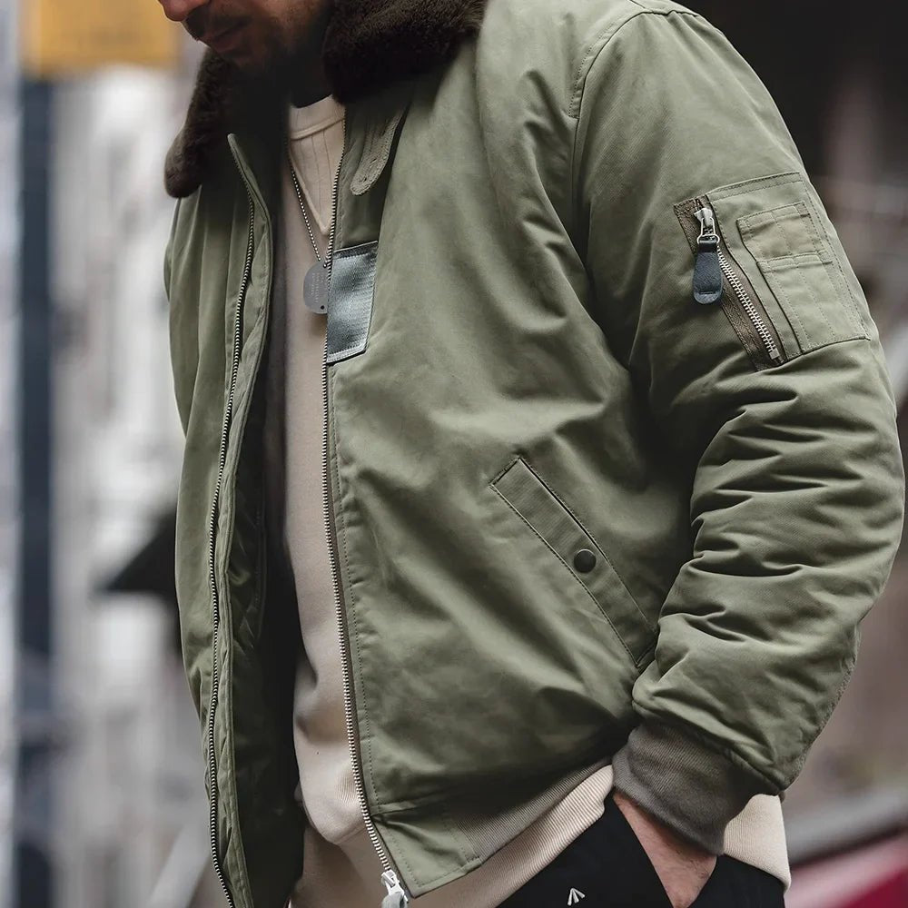 B - 15 Retro Bomber Jacket - Weston Fletcher