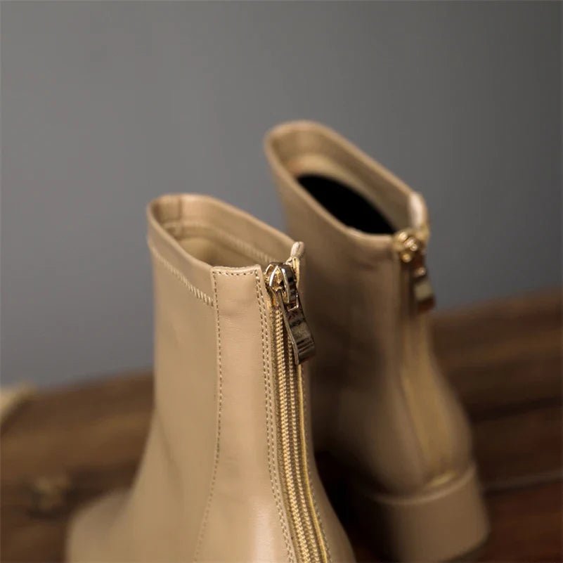 Bold Boundary Genuine Leather Boots - Weston Fletcher