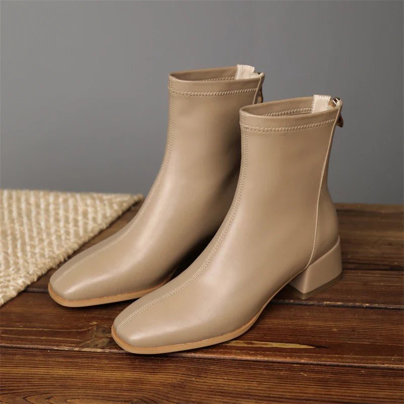 Bold Boundary Genuine Leather Boots - Weston Fletcher