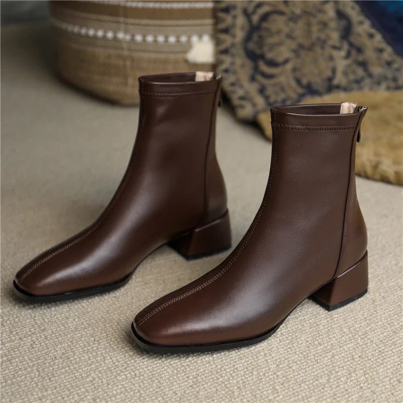 Bold Boundary Genuine Leather Boots - Weston Fletcher