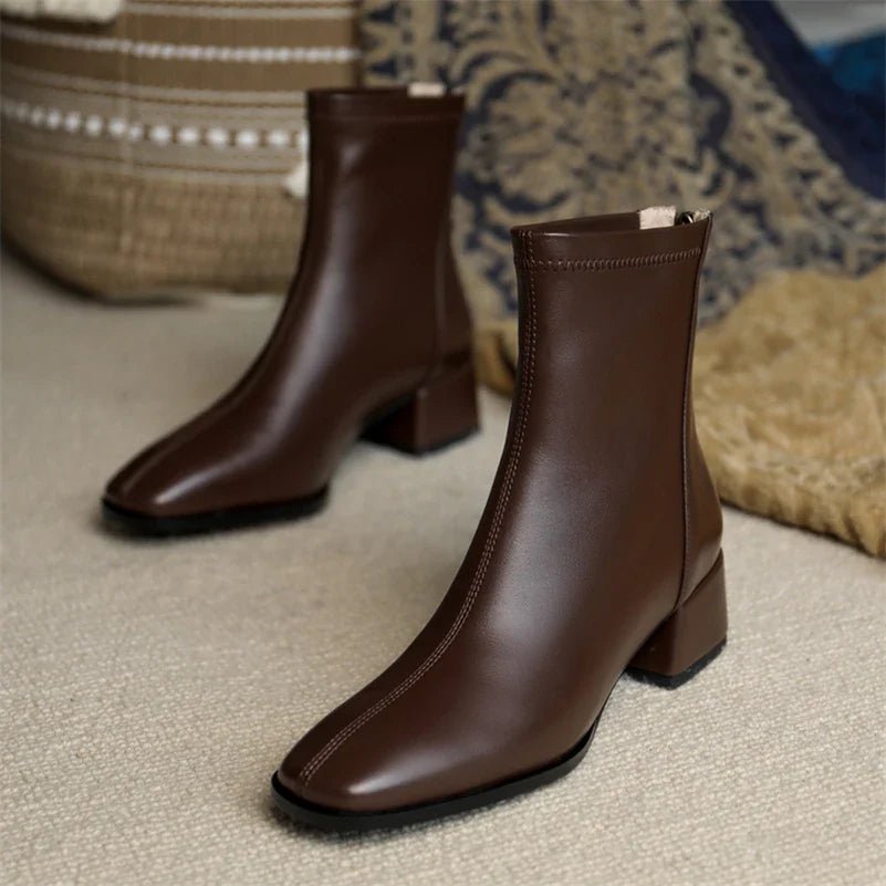 Bold Boundary Genuine Leather Boots - Weston Fletcher