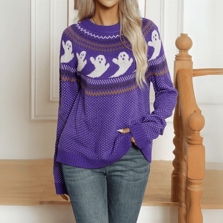 Boo Crew Halloween Sweater - Weston Fletcher