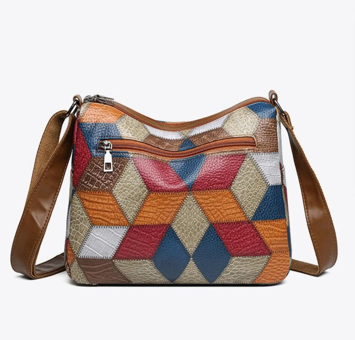 Briony Mosaic Leather Handbag - Weston Fletcher
