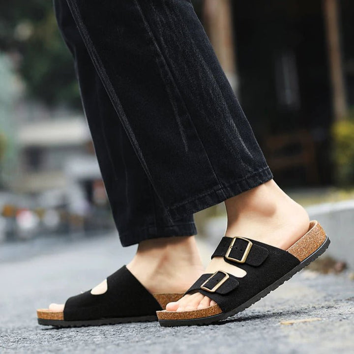 Bruno Suede Softfoot Sandals - Weston Fletcher