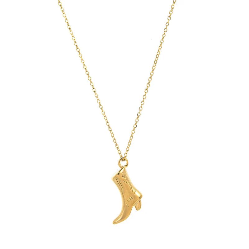Calvero Cowboy Emblem Necklace - Weston Fletcher