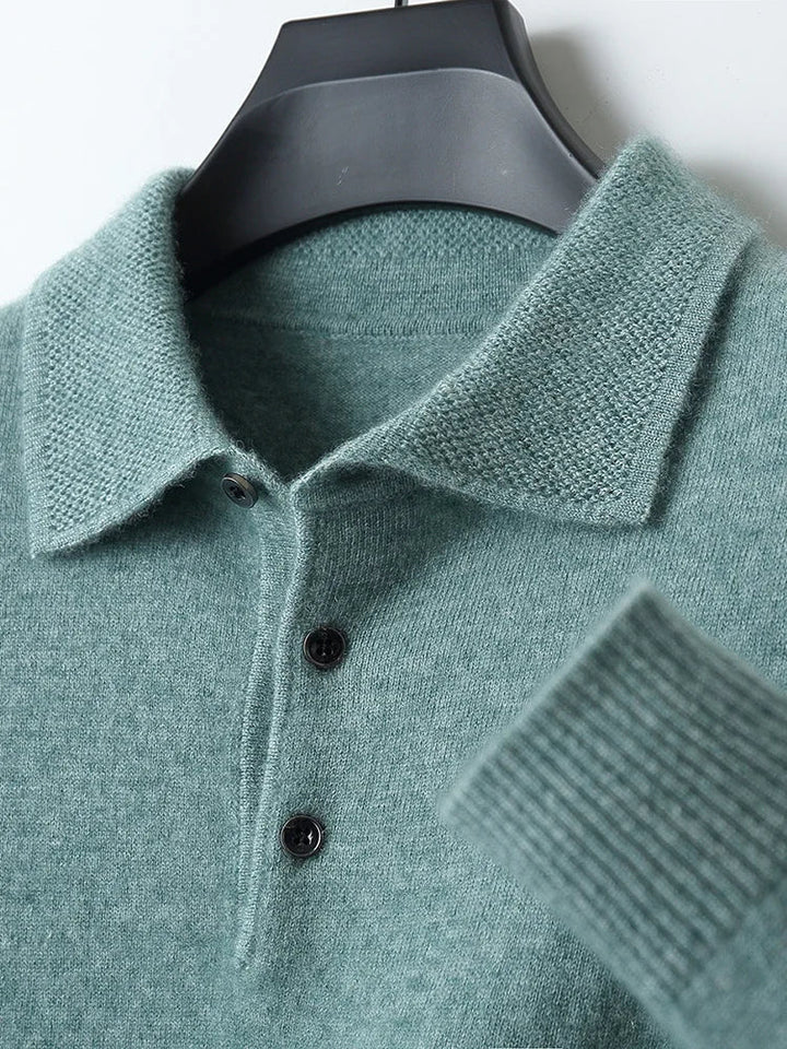 Cambridge 100% Merino Wool Polo - Weston Fletcher