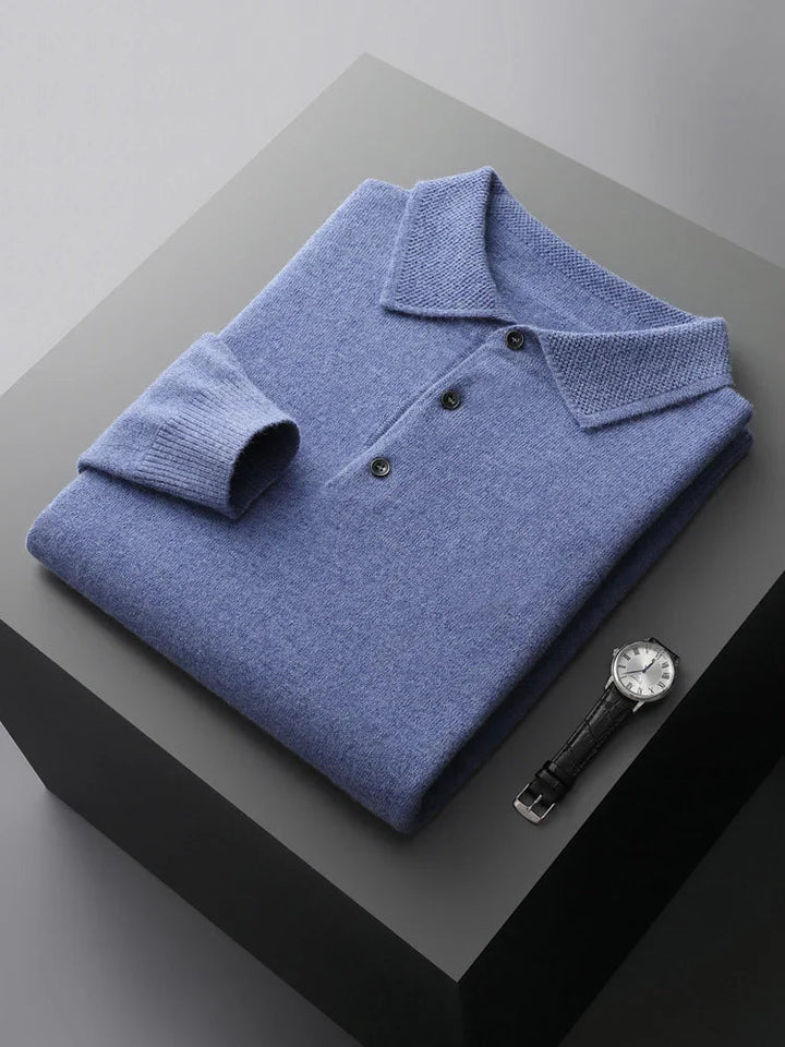 Cambridge 100% Merino Wool Polo - Weston Fletcher
