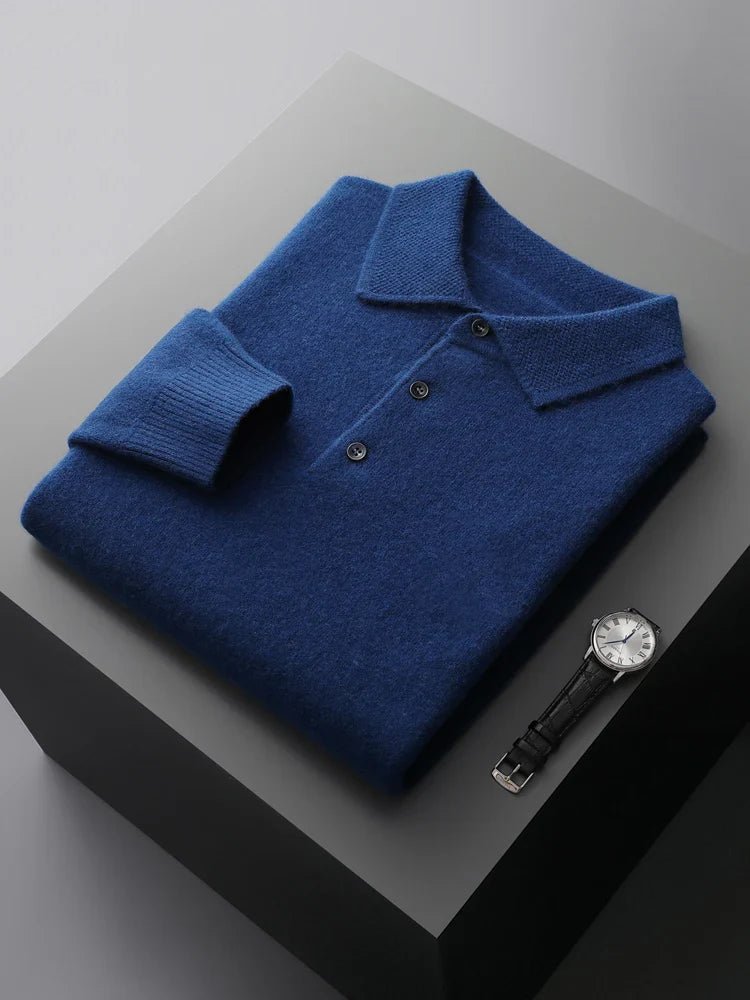 Cambridge 100% Merino Wool Polo - Weston Fletcher