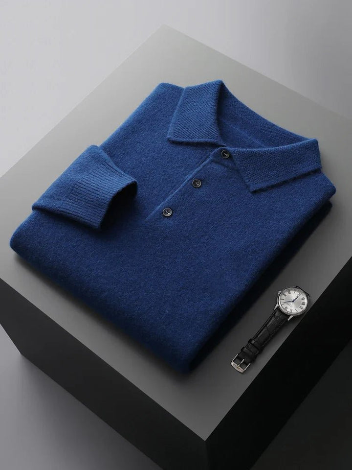 Cambridge 100% Merino Wool Polo - Weston Fletcher