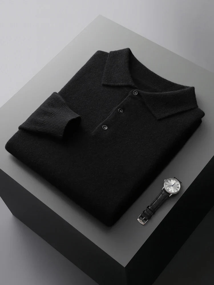 Cambridge 100% Merino Wool Polo - Weston Fletcher