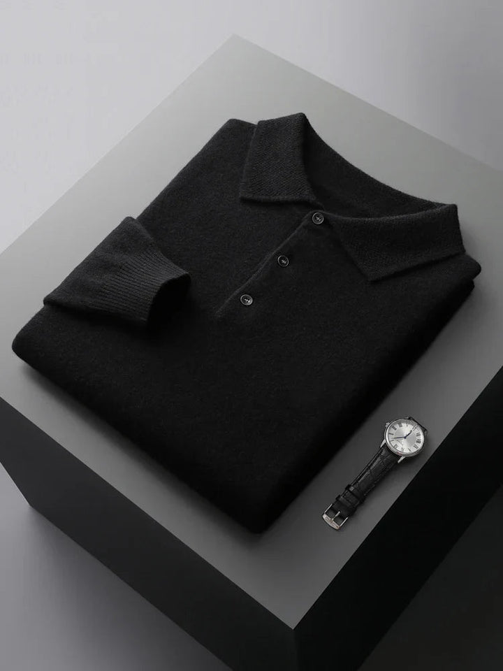 Cambridge 100% Merino Wool Polo - Weston Fletcher