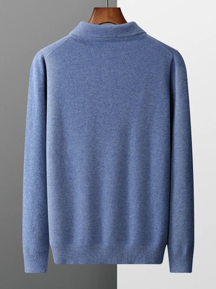 Cambridge 100% Merino Wool Polo - Weston Fletcher