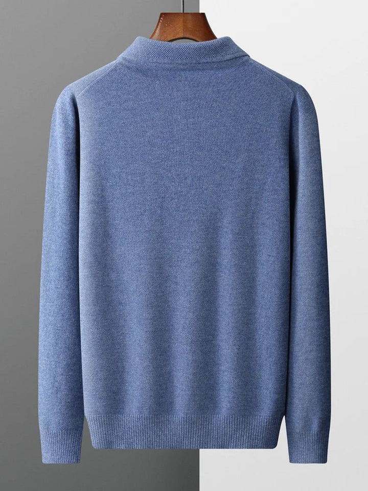 Cambridge 100% Merino Wool Polo - Weston Fletcher