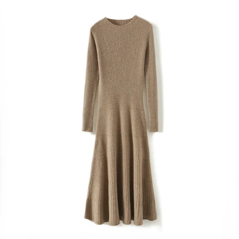 Camilla Long - sleeved Wool Dress - Weston Fletcher