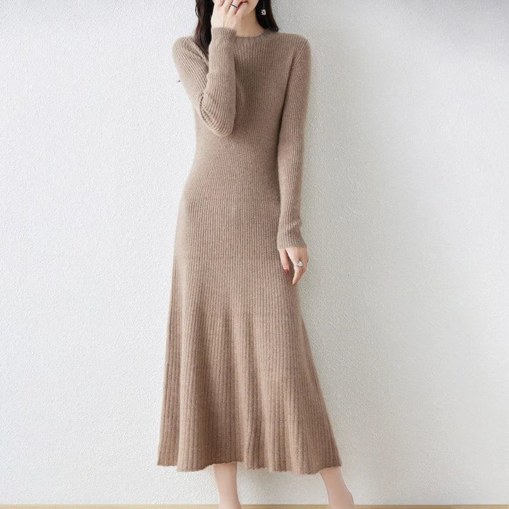 Camilla Long - sleeved Wool Dress - Weston Fletcher