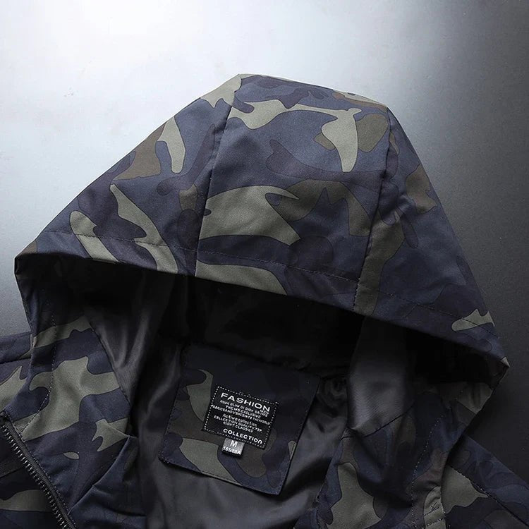 Camo Viper Tactical Windbreaker - Weston Fletcher
