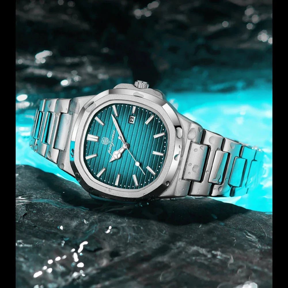 Casvian Foundation: Stainless Steel Watch - Weston Fletcher