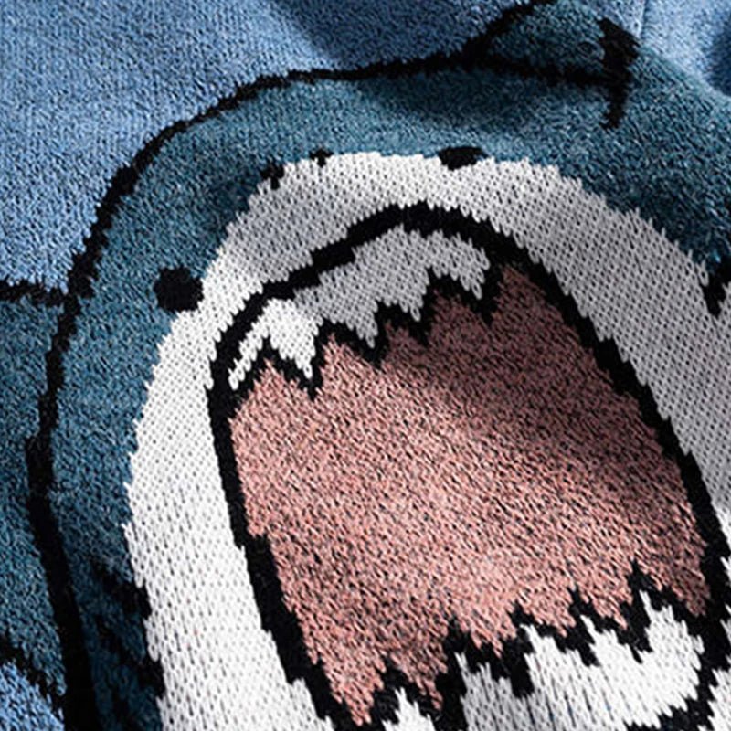 Chomp Scare Knit Sweater - Weston Fletcher