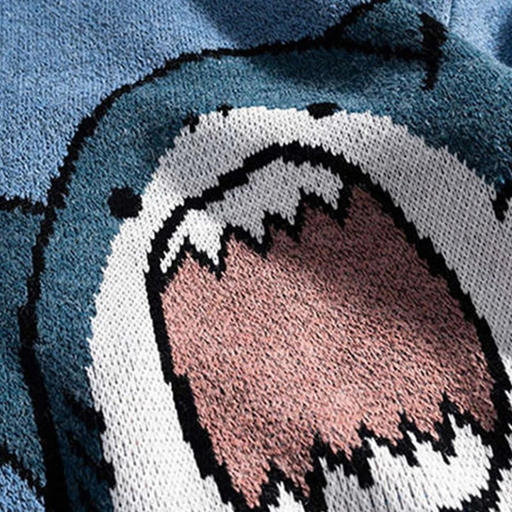 Chomp Scare Knit Sweater - Weston Fletcher